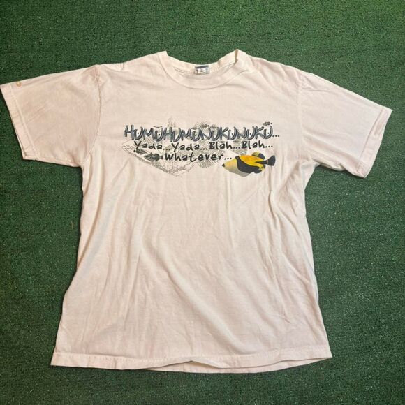 Crazy-shirts Men's White and Cream T-shirt - Picture 1 of 8
